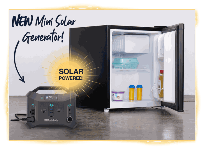 Tactical Shield Power Up Your Adventures with Our Mini Solar Generator